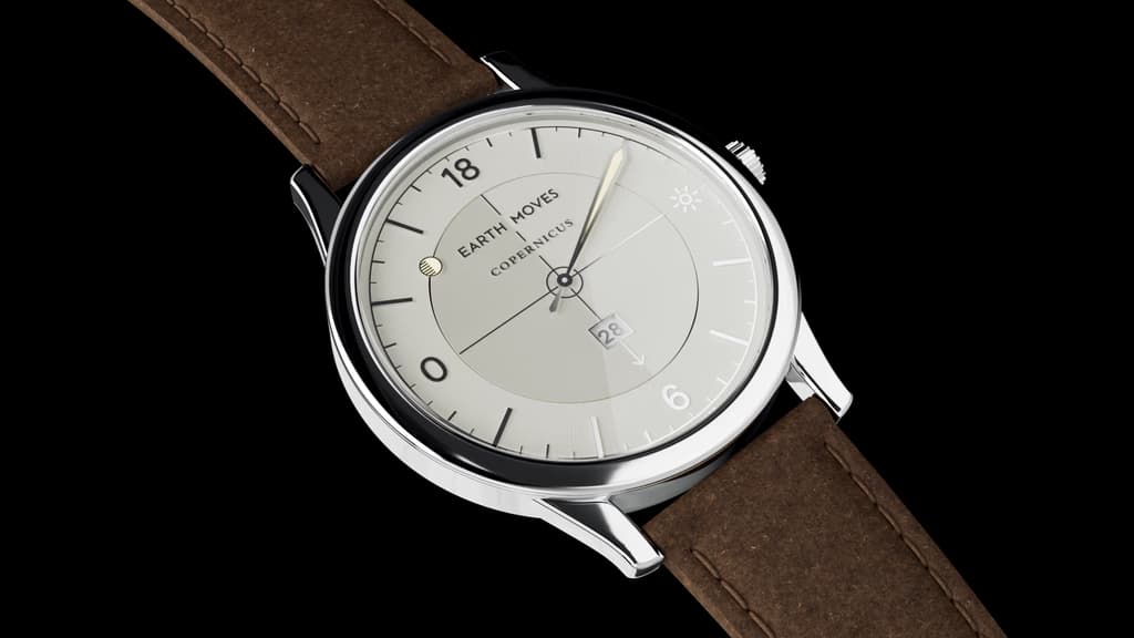 Mechanical Earth Moves Watch Detail 3